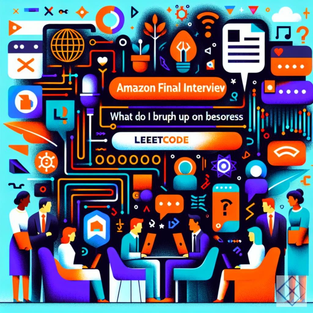 Amazon Final Interview – What Should I Brush Up On Besides LC?