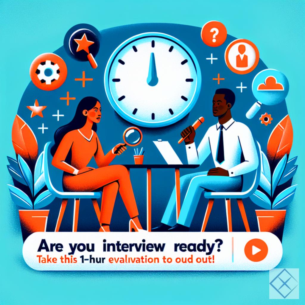 Are you interview ready? Take this 1 hour evaluation to find out!