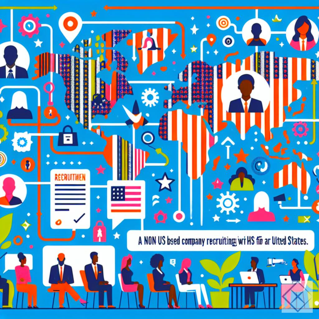 Can a non US based company recruit in the US for US clients and US candidates? 
