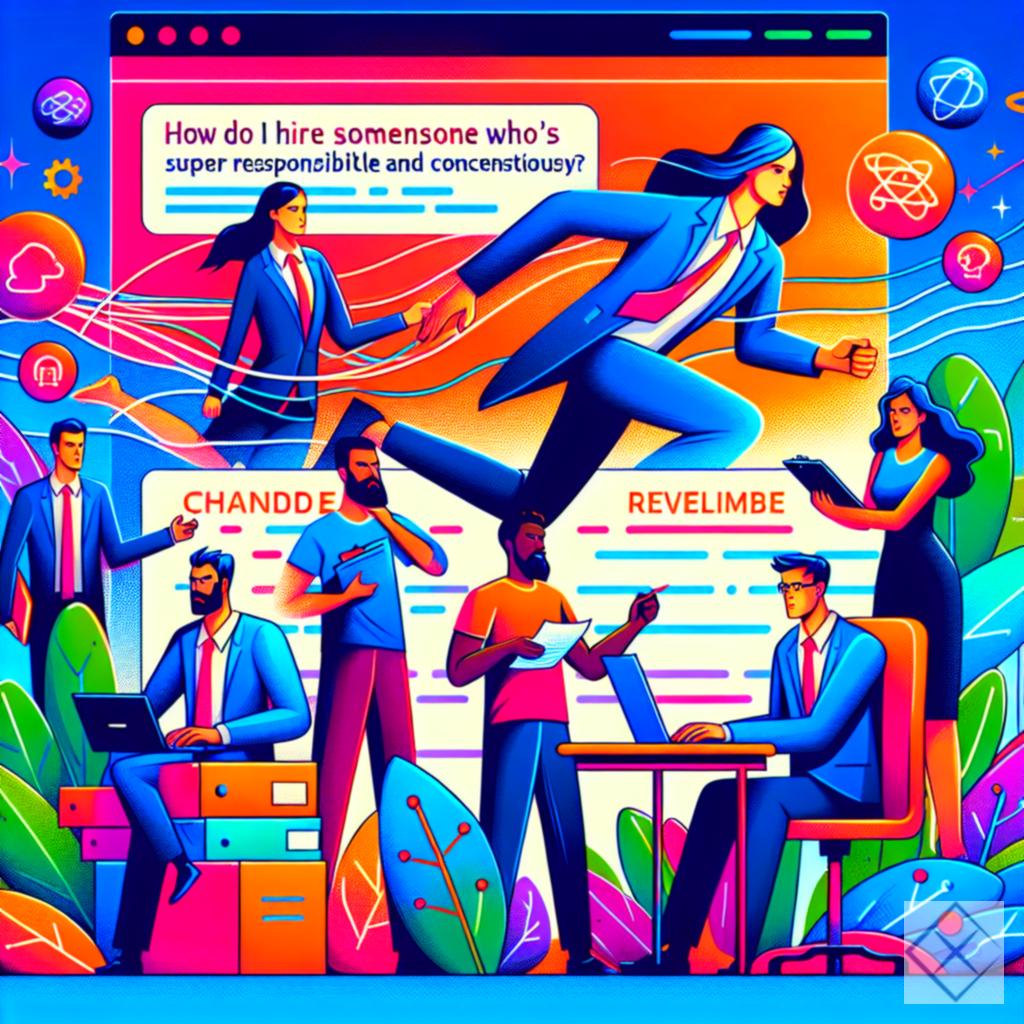 How do I hire someone who’s super responsible and conscientious?