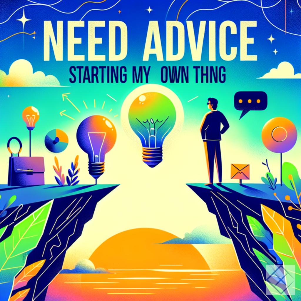 Need advice- starting my own thing
