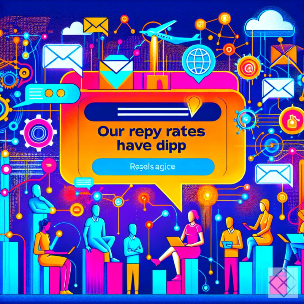 Our reply rates have dipped…