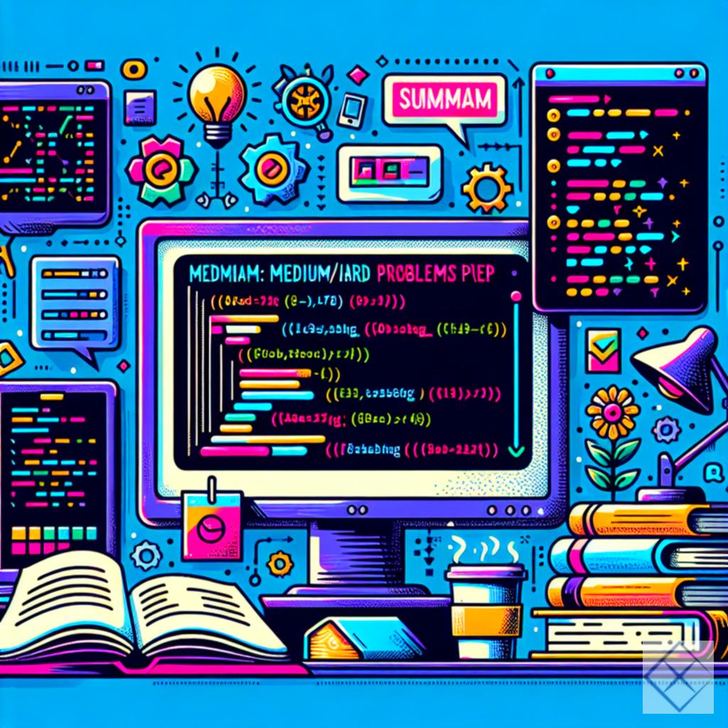 Summary: Summary: Leetcode medium/hard problems prep