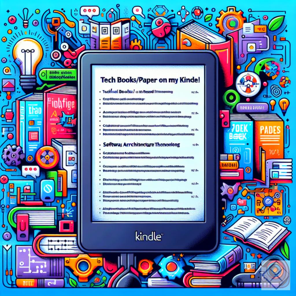 Tech books/papers i can read on my kindle