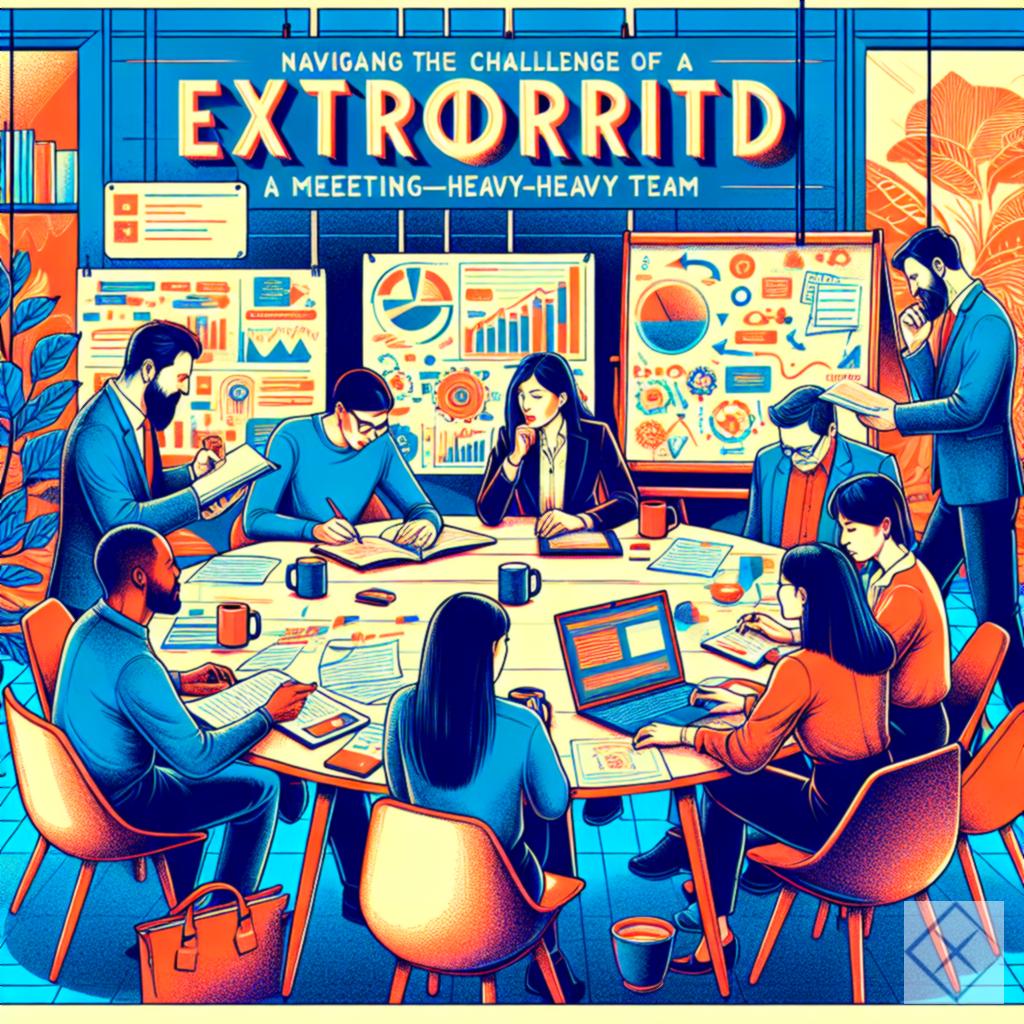 Trying to navigate a team that is way too “extroverted” and “meeting friendly” for me.